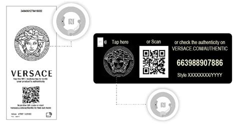 versace dog tag fake|authentication of versace products.